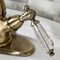 Kingston Brass Vessel Sink Faucet, Antique Brass KS1493WLL - alternate 5